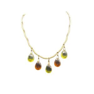 SARAH COV SARAH COVENTRY VINTAGE Gold Tone Chain Necklace